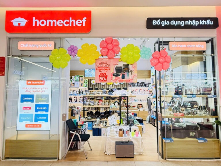 gian hàng Homechef